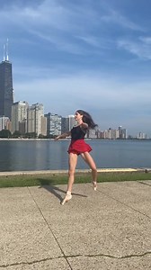 was my first ever shoot in Chicago this morning! Funny thing is I’ve been here 50 times, but this is my first trip actually stepping foot outside the Chicago airport 🤪😂 #evanysphotography | Ballerinna