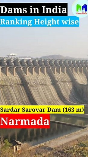 Indian Dams ranking height wise