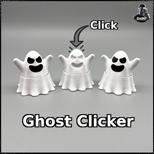Ghost Clicker - Cute Ghost - Halloween - Fidget Toy - No Supports - Keyboard Switch - Digital 3d Print STL Files - Etsy