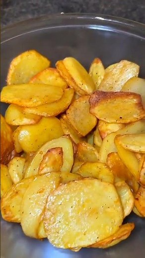 🥔 Bratkartoffeln aus der NUTRI-FRYER Heißluftfritteuse🔥#rezepte #rezept #lecker #gesund #vegan