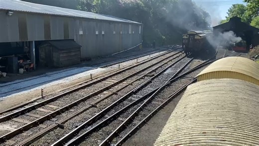 Today's first departure from Bodmin General #steamgala #heritagerailway #steamtrains #railway200 | Bodmin Railway