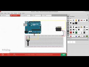 PROYECTO 10 - FRITZING SERVO