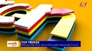 5.1K views · 89 reactions | The world needs more people like this . Ghanaian driver who goes by the name Fredrick Fiifi Aikins returns two phones belonging to Nigerian Actress Anita Joseph after she forgot them in his car. Asieduwaa Akumia recats to viral video during the "What's Trending" segment on Prime Morning. | Joy Prime | Facebook