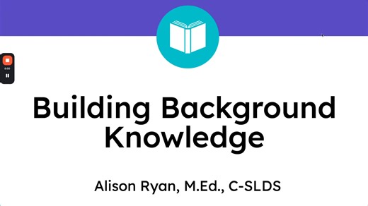 Building Background Knowledge