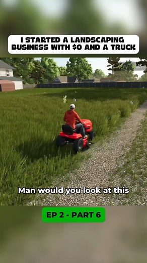 I GOT THIS LAWN MOWER FOR FREE!? EP2 PT6 #farmingsimulator | Austin Farmer