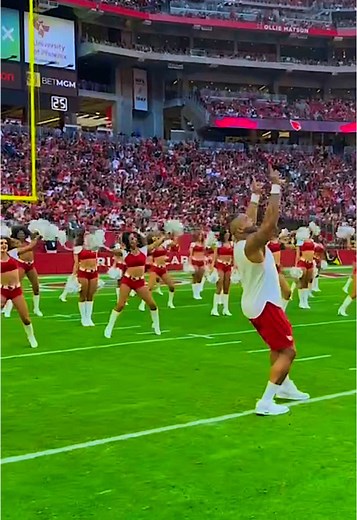 Dancing with the Arizona Cardinals Cheerleaders