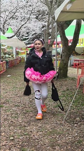 마이산 벚꽃🌸축제 💞 일요일 2부 공연 🎭 출근하는 "버드리"