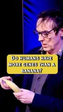 Do humans have more genes than a banana? with Phillip Ball #shorts #genetics #science #phillipball