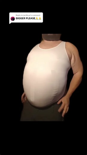 Massive Man Belly Expansion Mishap | Compression Shirt Gone Wrong!