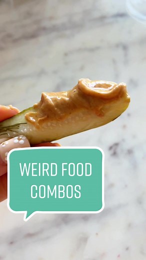 Tried some weird food combos based on your suggestions 😳 should I do part 2? #foodtiktok #foodcombos