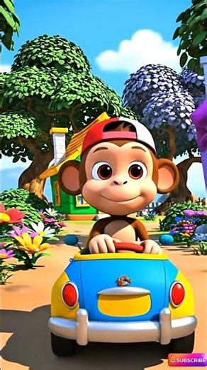 🐒 Monkey Learns Colors | Fun Kids Learning Video 🎨