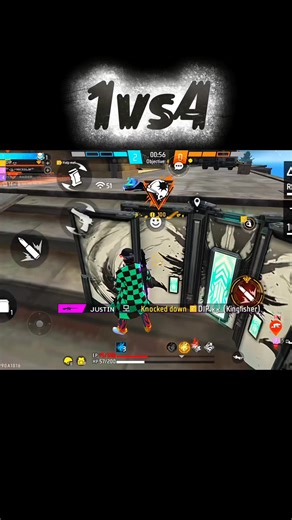 Epic 1vs4 clutch using MP5 and M1887 combo in CS Rank 🔥 Perfect rush control with MP5 and deadly shotgun finish with M1887! Watch till the end for intense action and insane reflexes 😳⚡ #freefire #csrank #mp5 #m1887 #1vs4 #clutch #freefiremax #riteshff85 #shorts #trending | FlamzoRex99