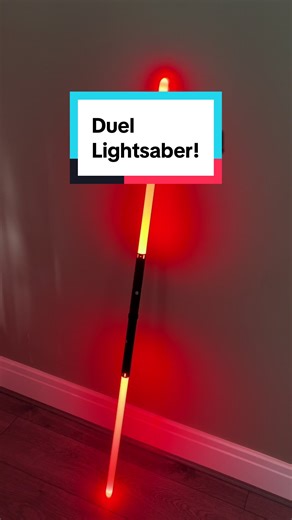 This Duel Lightsaber is a must for any fan. Perfect for role play or just for show. The quality is great for the cost. May the force be with you! Lightsaber, 2-in-1 Double Bladed Light Sabers with Metal-Hilt, RGB Colors Sound Mode Changeable Sword-Force Dueling LightSaber, Portable Rechargeable Lightsaber For Glow In The Dark Party, Boyfriend's Birthday Gift #starwarsfan #lightsaber #maytheforcebewithyou #boystoys #toys