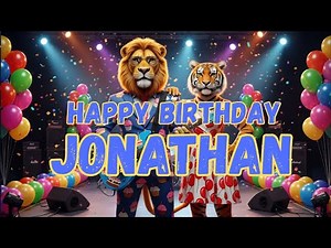 JONATHAN Happy Birthday Song - Happy Birthday to Jonathan