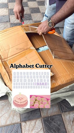 Personalize your cakes like a pro with our Alphabet Fondant Cutter – perfect for names, messages & more. Easy to use, neat finish, and a must-have for homebakers! 🛒 Search code: Alphabet Fondant Cutter Shop now 👉 ebakeonline.com Follow: @ebake.in 📲 WhatsApp: 7736597438 #fondantcutters #alphabetcutters #cakeletters #homebakersofinstagram #cakedecoratingtools #bakingmusthaves #bakinglove #homebaker (Alphabet cutter, alphabet cake, cake lettering, name cake, customised cake, message cake, birthd