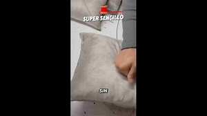 El método MÁS RÁPIDO para poner botones en cojines (revelado)