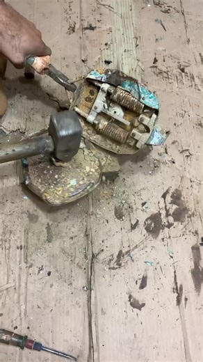 I Scrapped a Weighing Scale ⚖️ | Huge Spring Hidden Inside 😱#UK&USA#satisfying #asmr #ScrapMetal #fy