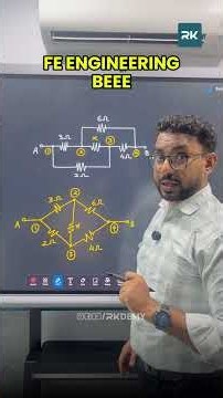 Find Equivalent Resistance Between A & B ⚡ | FE Engineering BEEE | Ajit Sir