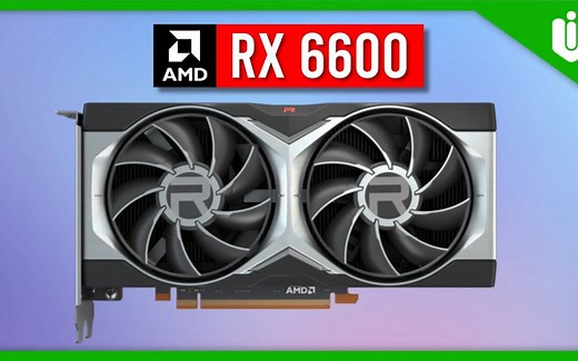 AMD Radeon RX6600 显卡最终参数与性能测试