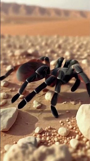 Western Desert Tarantula 🕷️ | Desert Dangerous Creature | Full HD Rohi