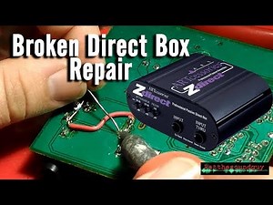 Sound Tech How-To Repair a direct box, ARTcessories Zdirect