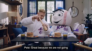 4.2K views · 29 reactions | Pancake Triple Play丹, cash back, and Pete back at Citi Field⚾! What a great way to start off 2025! | Citibank US | Facebook