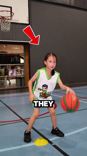 3-Year-Old's Basketball Fun: Playtime, Not Pro-Level!