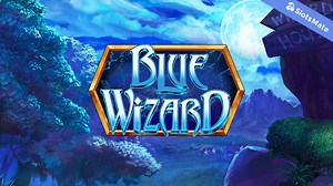 Blue Wizard Slot by Quickspin Gameplay (Desktop View)