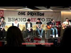 One Direction: Little Things Acoustic Performance for Bring Me To 1D Go1Den Ticket Winners