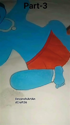 Part-3 krishan ji drawing 🙏 ❤ 🧿🚩🥰#devanshiofficial #devanshi #art #and #craft #like #and #subscribe