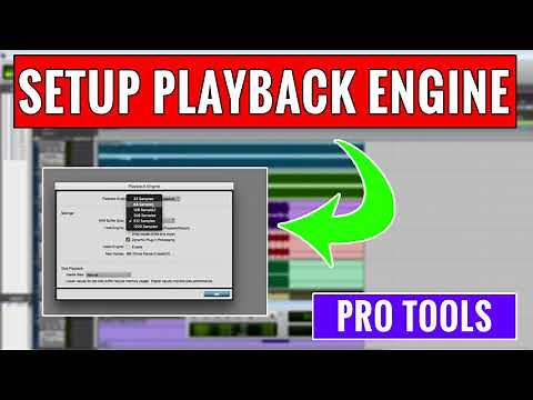 How to Setup the Playback Engine in Pro Tools -- OBEDIA.com