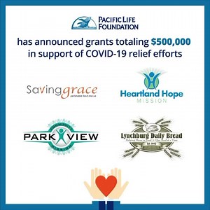 Shout out to our longtime partner, Pacific Life Foundation that’s helped our Covid-19 relief efforts and other worthy causes. We are forever grateful. | Bracken's Kitchen