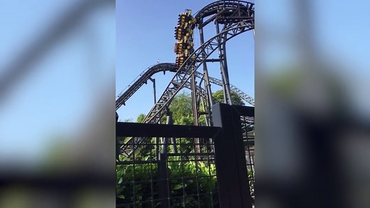 Alton Towers ride The Smiler breaks down with riders on board