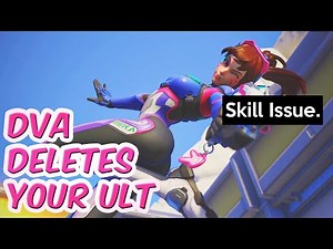 Overwatch 2 - DVA Deletes Your Ultimate! - Special Voice Lines / Interactions