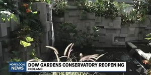 Dow Gardens Conservatory reopens after extensive renovation