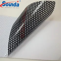 [Hot Item] See Through One Way Vision Windows Stickers Decals Perforated Vinyl