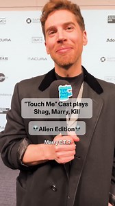 Just in time for Valentine's Day. "Touch Me" stars Olivia Taylor Dudley and Jordan Gavaris play an unconventional round of a classic party game....famous alien style. "Touch Me" follows two codependent best friends who become addicted to the heroin-like touch of an alien narcissist who may or may not be trying to take over the world. | Sundance Film Festival