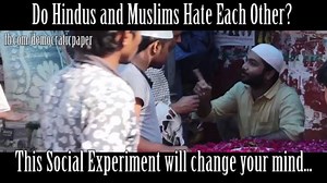 748K views · 5.7K reactions | This Video by Rj Naved will tell you the reality of Hindus and Muslims. Great Social Experiment Brother.... Must Watch - Jai Hind. | Democratic Paper | Facebook