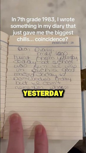She Found Something Creepy in Her Diary...