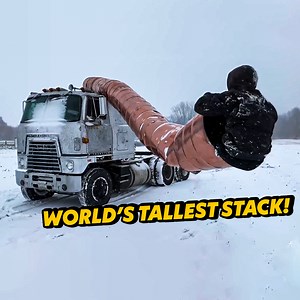 World's tallest stack Installed on FRANK | Whistlindiesel