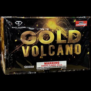 Gold Volcano | Pro Fireworks