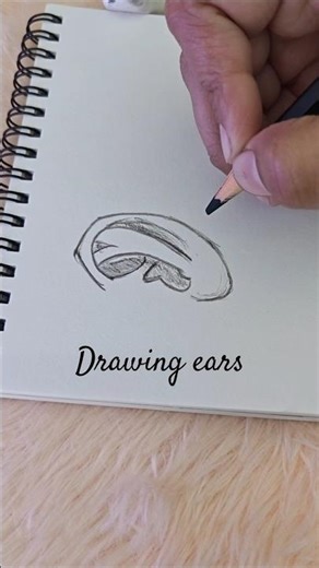 Ear Drawing Tutorial | Simple Step-by-Step Guide #drawing