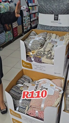R110 Cotton Throw Linen Factory SA Size 125x150cm Linen Factory SA:📍 Durban Stores ✅️40 Karim lane,Rossburgh/clairwood ✅️393 Felix dlamini/brickfield road, overport ✅️476 west street,cbd #sale #durban #bedcover #factoryshop | Linen Factory SA