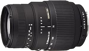 Sigma 70-300mm f/4-5.6 DG Macro Telephoto Zoom Lens for Minolta and Sony SLR Cameras