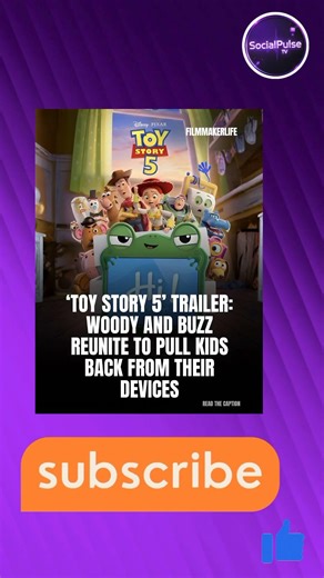 Toy Story 5 Takes on Screens 😮 | Woody & Buzz vs Digital Distraction
