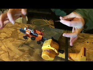 Hand Crank Chainsaw Sharpener Unboxing and Review