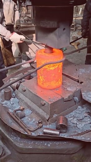 Extreme Hot Steel Forging 👍 Massive Metal Shaping Process 👎 #handmade #craft #skills