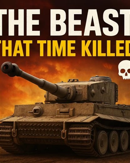 The Tiger Tank That Time Couldn’t Save 💀 | WW2’s Most Feared War Machine #shorts #WW2 #history