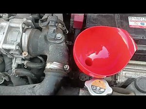 Nissan Note E12 Partial CVT Fluid change