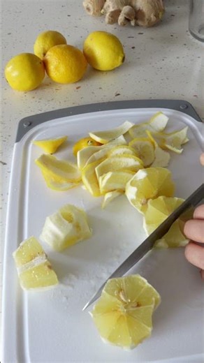 🍋Lemon Ginger Shots| 健康檸檬薑飲